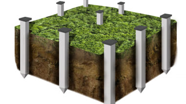 Что будет с фундаментом на железобетонных сваях спустя несколько лет?