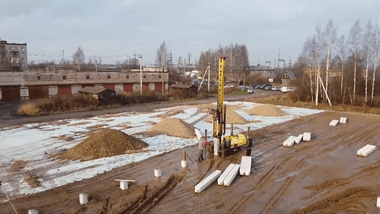 Возводим надежные фундаменты под крупные промышленные здания и сооружения!