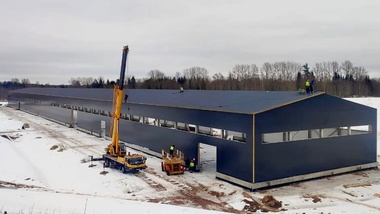 Как сделать оптимальный выбор фундамента при строительстве ангара