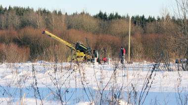 Зима - не повод откладывать строительство