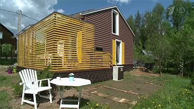 Наш фундамент на ж/б сваях в программе «Фазенда»