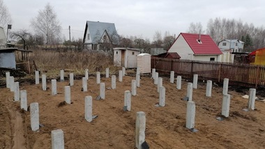 Продолжаем марафон надежных фундаментов для ваших домов!