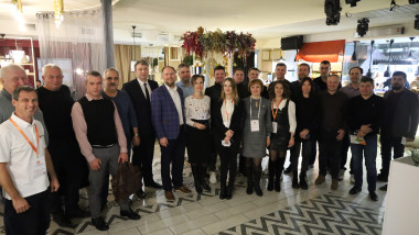 Встретились за чашкой кофе с руководителями строительных компаний