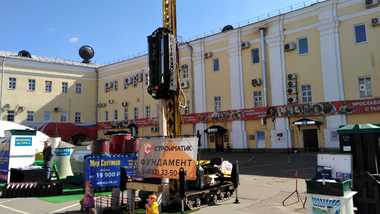 В Ярославле на выставке «Загородный дом» приходите узнать преимущества технологии сваезабивных фундаментов 35FS