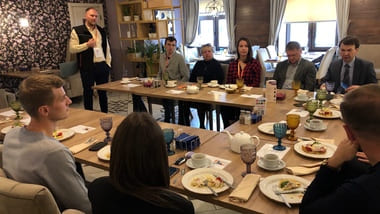 Сегодня провели утро вкусно и с пользой!