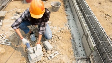 Фундамент для бани или сауны