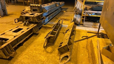 Новая сваебойная установка 35FS на сварке