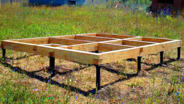 Винтовые сваи для дома