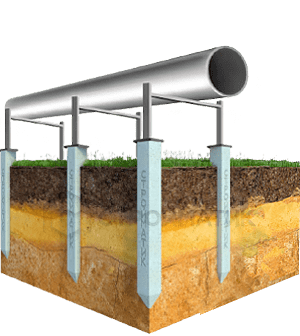 Опоры для трубопровода