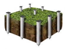 Что будет с фундаментом на железобетонных сваях спустя несколько лет?