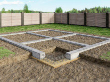 Ленточные фундаменты для дома