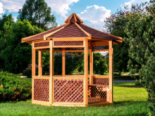 Фундамент для садовых построек: теплиц, оранжерей, беседок