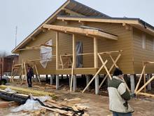 строить дом зимой