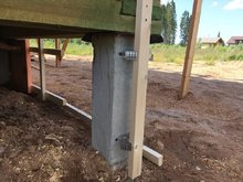 Каким материалом практичнее закрыть свайный фундамент снаружи?