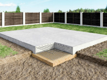 Плитные фундаменты для дома