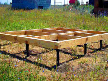 Винтовые сваи для дома