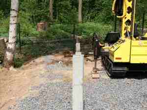 Фундамент для каркасного дома в поселке Смолячково