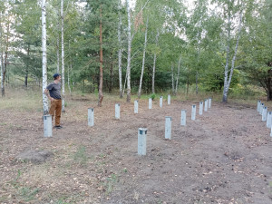 Фундамент под каркасный дом, с. Сселки, Липецкий район.