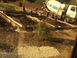 Фундамент для хозяйственной постройки с гаражом и подвалом в городе Грязи