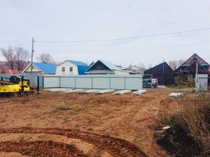 Фундамент для одноэтажного дома из пеноблока с облицовкой кирпичом в Ижевске