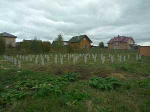 Фундамент для дома из газобетона коттеджном поселке Лужайкино