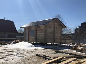 Свайное поле под ростверковый фундамент в селе Корнилово, Томской области