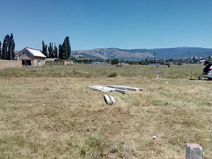 Фундамент для беседки на берегу реки в Ярославской области