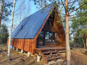 Каркасный дом, 11х7. (Желтые пески, Липецкий район)