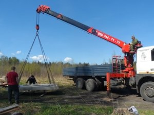 Фундамент для дома из газобетона в посёлке Некрасовское