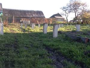 Фундамент для каркасного дома деревне Ершово