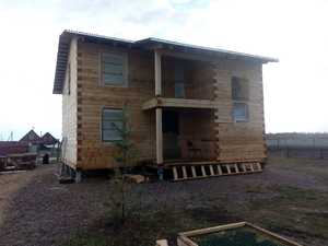 Фундамент для дома из бруса в г. Томск, д. Березкино