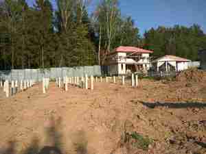 Фундамент для каркасного дома в селе Лайково 2