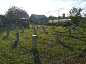 Фундамент для каркасного дома в Лаптево