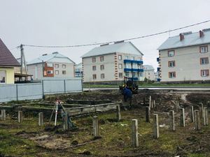 Фундамент для дома из сибита в городе Бердск