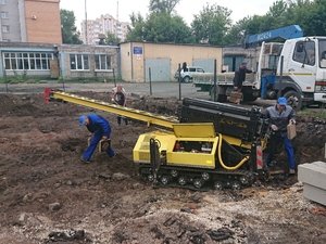 Свайный фундамент кирпичного строения в Липецке