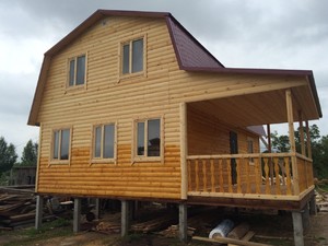 Фундамент для каркасного дома в Шексне