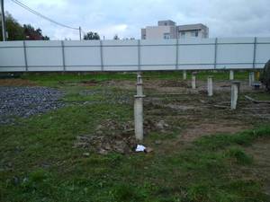 Фундамент для дома из бруса в поселке Усть-Ижора