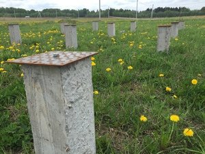 Фундамент для каркасного дома в поселке Первомайское под Вологдой