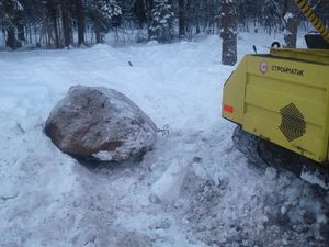 Фундамент для дома из бруса в коттеджном поселке miniLAHTI