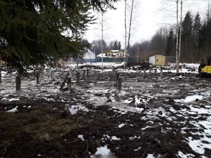 Фундамент для каркасного дома в СНТ Макаровец-1