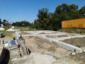 Фундамент для дома из газобетона в селе Доброе