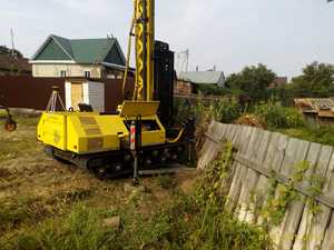 Фундамент для беседки и хозяйственной постройки в селе Доброе