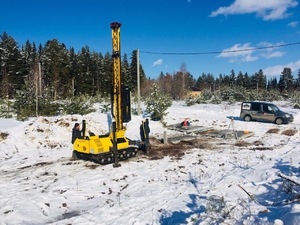 Фундамент деревянного дома и бани в посёлке Зелёный Яр