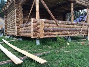 Фундамент для бани в Череповецком районе