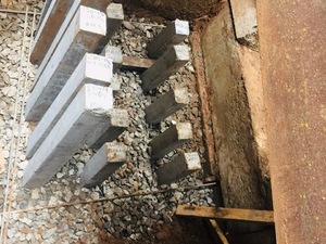 Реконструкция въезда в элеватор и опорная стенка