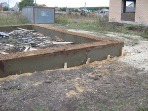 Фундамент для дома из газобетона в Задонске