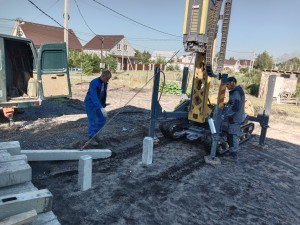 Фундамент под дом из газосиликата, СНТ Механизатор, пос. Матырский, Липецк