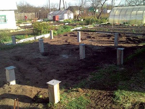 Фундамент для дома из бруса в Волгореченске