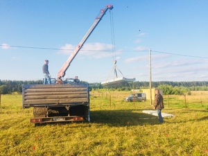 Фундамент для дома из газоблока в деревне Лудорвай