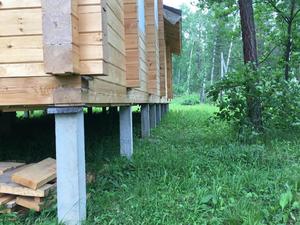 Фундамент в коттеджном поселок Царская Усадьба